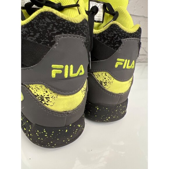 Fila Multiverse Splatter Mid Shoes Sneakers Size Boys Youth 6